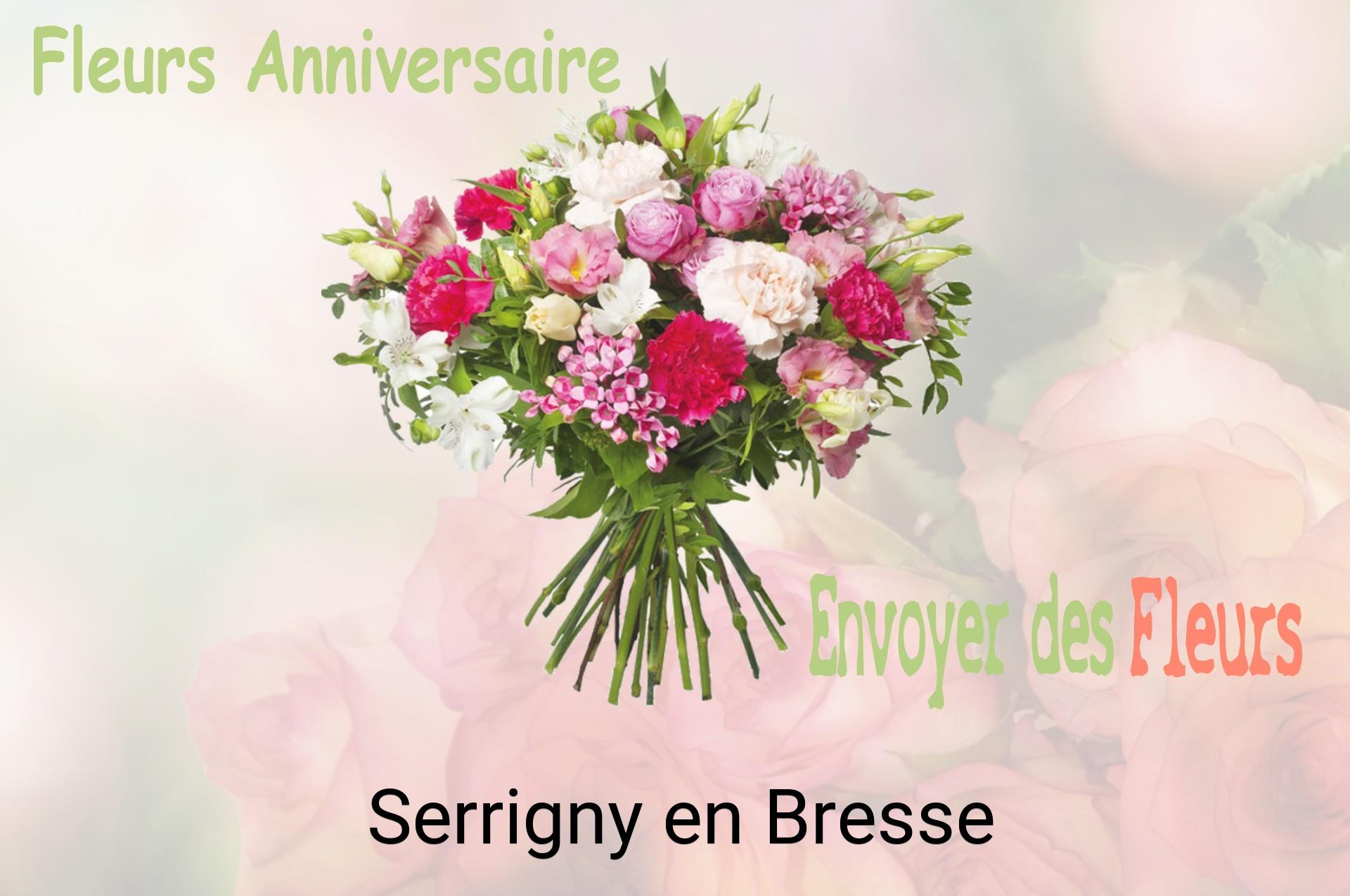 Bouquet de fleurs d’anniversaire livré à Serrigny-en-Bresse
