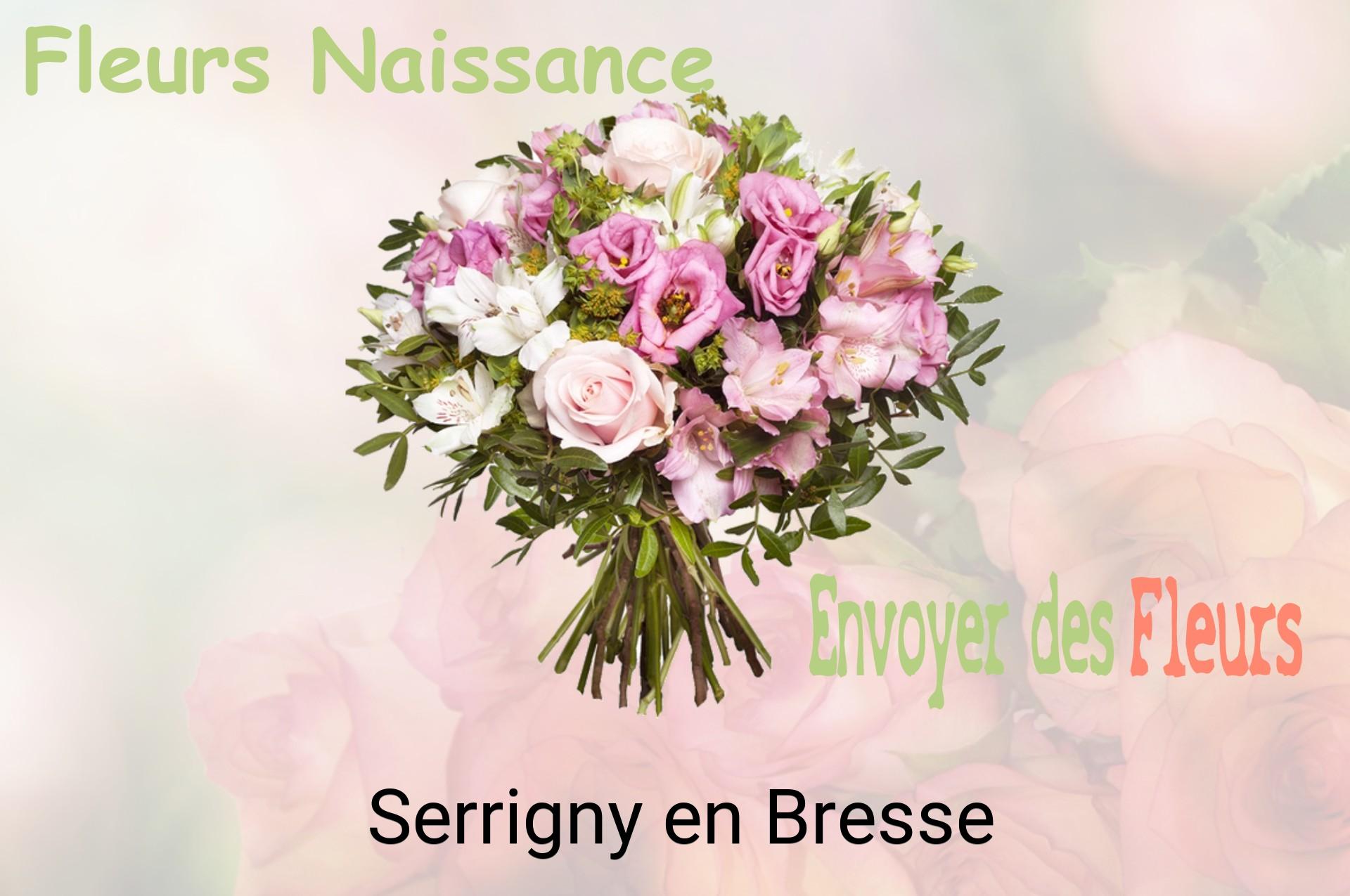 Bouquet de fleurs de naissance livré à Serrigny-en-Bresse