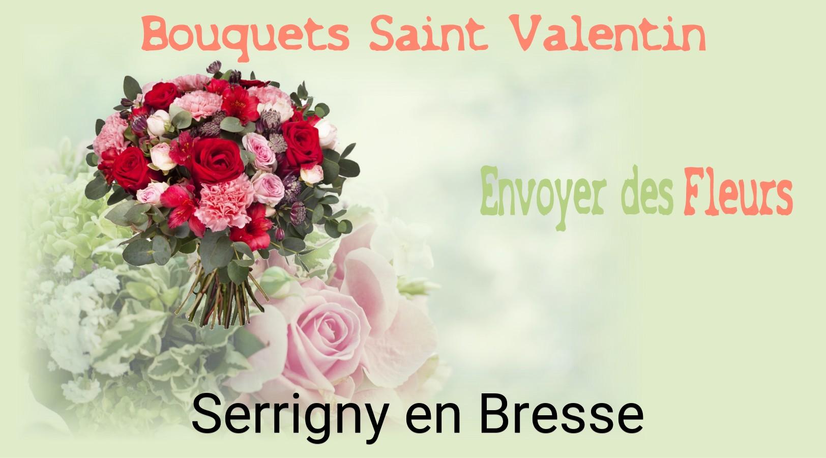 Roses de Saint-Valentin livrées à Serrigny-en-Bresse